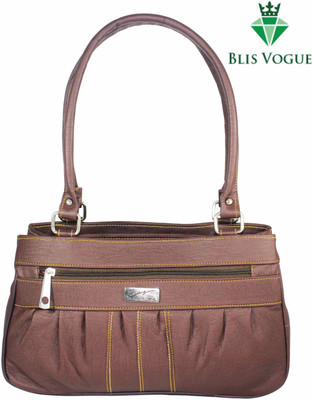 

Blis Vogue Hand-held Bag(Brown)