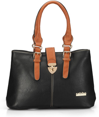 

Calvino Hand-held Bag(Black)