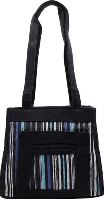 

Shop & Shoppee Shoulder Bag(Black, Blue)