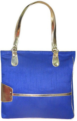 

Chimera Leather Shoulder Bag(Blue, Gold)