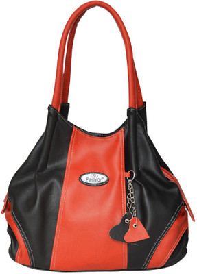 

FD Fashion Hand-held Bag(Black, Red)