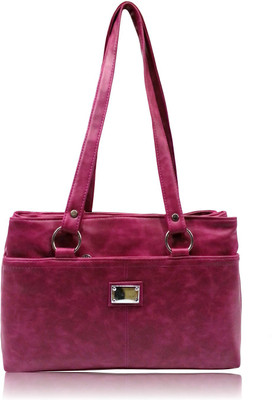 

Leather Land Shoulder Bag(Pink)