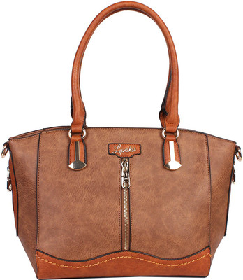 

Luvoksi Shoulder Bag(Brown, Tan)