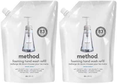 

Method foaming hand wash refill(840 ml, Bottle, Pack of 2)