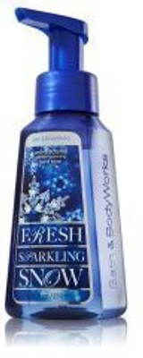 

Bath & Body Works anti-bacterial gentle foaming hand soap fresh sparkling snow(262.5 ml, Pump Dispenser)