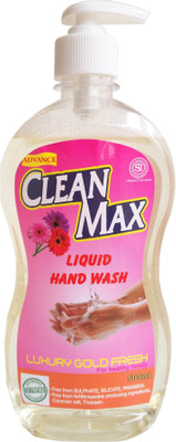

Cleanmax 500ml (LUXURY GOLD FRESH)(500 ml, Pump Dispenser)