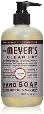 

Mrs. Meyers liquid hand soap lavender(375 ml, Pump Dispenser)