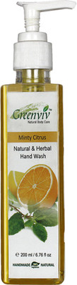 

Greenviv Natural & Herbal Minty Citrus(200 ml, Pump Dispenser)
