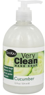 

ShiKai very clean hand soap, cucumber scent(360 ml, Pump Dispenser)