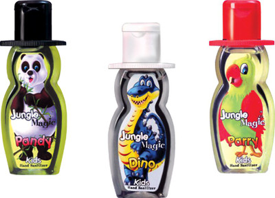 

Jungle Magic Pack Of 3 Combo Hand Sanitizer (180 ml)"(180 ml, Bottle, Pack of 3)