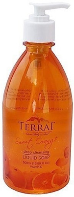 

Terrai Natural Sweet Orange Liquid Soap(500 ml, Bottle)