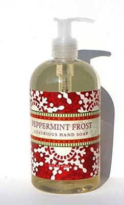 

Greenwich Bay Trading Company peppermint frost luxurious hand soap by greenwich bay trading co(480 ml, Pump Dispenser)