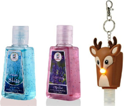 

Blooms Berry Reindeer LED holder with Spring Fizz and Aqua Bliss(30 ml, Bottle, Pack of 3)