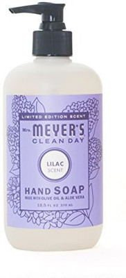 

Mrs. Meyers clean day limited edition lilac scent hand soap -(375 ml, Pump Dispenser)