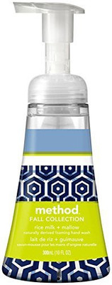

Method fall collection foaming hand wash - rice milk & mallow(300 ml, Pump Dispenser)