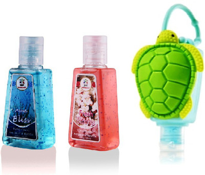 Blooms Berry Tortoise holder with Aqua Bliss, Fresh Blooms(30 ml, Bottle, Pack of 2)