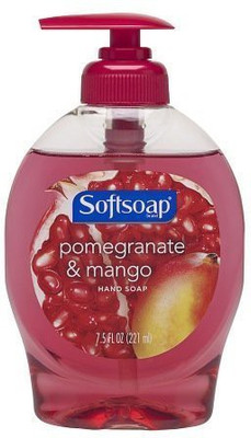 

Softsoap hand soap, pomegranate and mango 7.5 ounce (pack of 2)(225 ml, Pump Dispenser)