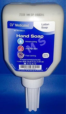 

Steris Corporation steris cv medicated lotion soap(1014 ml, Pump Dispenser)