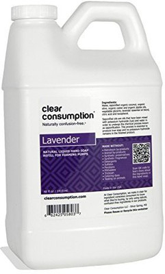 

Clear Consumption 48 natural lavender foaming hand soap refill(1440 ml, Bottle)