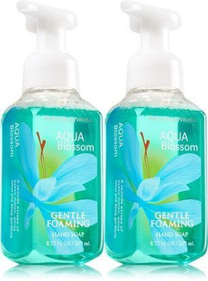 

Bath & Body Works aqua blossom gentle foaming hand soap pack of(259 ml, Pump Dispenser, Pack of 2)