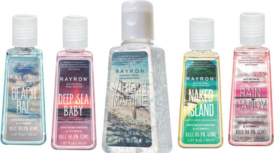 

Rayron Combo set of 5 Hand Sanitizer 30ml + 50ml(50 ml, Bottle, Pack of 5)