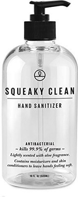 

Squeaky Clean instant hand sanitizer with moisturising aloe vera(480 ml)