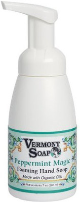 Vermont Soap organics - peppermint foaming hand soap(210 ml, Pump Dispenser)