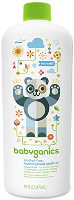 

Babyganics alcohol-free foaming hand sanitizer refill(480 ml, Bottle)