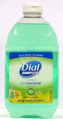 

Dial complete foaming antibacterial hand wash Fresh Pear(1500 ml, Bottle)