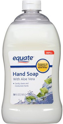 

Equate Beauty equate liquid hand soap with aloe vera refill, 56 fl(1680 ml, Bottle)