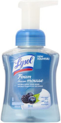 

Lysol touch of foam foaming hand soap, wild berry bliss, pump(255 ml, Pump Dispenser)