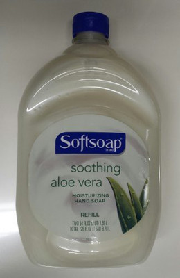 

Softsoap hand soap soothing aloe vera moisturizing hand soap refill(1920 ml, Bottle)