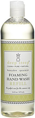 

Deep Steep foaming hand wash refill, honeydew spearmint(480 ml, Bottle)