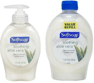 

Softsoap bundle (4 items) - soothing aloe vera moisturizing hand soap(165 ml, Bottle, Pack of 2)