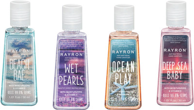 

Rayron Combo set of 4 hand sanitizer 30ml(30 ml, Bottle, Pack of 4)