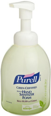 

Purell 5791-04 green certified instant hand sanitizer foam, 535 ml pump bottle (case of 4)(535 ml, Pump Dispenser)