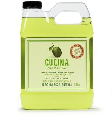 

Cucina lime zest and cypress purifying hand wash refill(1014 ml, Bottle)