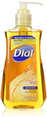 

Dial liquid hand soap, gold, 7.5 ounce(225 ml, Pump Dispenser)