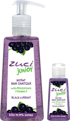 

Zuci Pack Of 250 Ml & 30 Ml Hand Sanitizer- Black Current(280 ml, Bottle, Pack of 2)