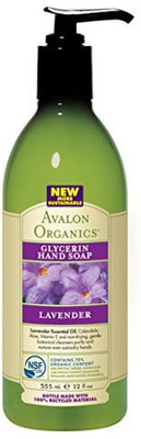 

Avalon Organics glycerin hand soap - lavender - 12(360 ml, Pump Dispenser)