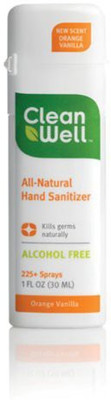

Cleanwell all-natural hand sanitizer(30 ml, Bottle)