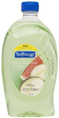 

Softsoap crisp cucumber & melon liquid hand soap refill(960 ml, Bottle)