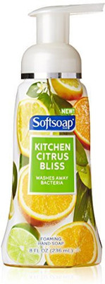 

Softsoap foaming hand soap, kitchen citrus bliss, 8 ounce(240 ml, Pump Dispenser)