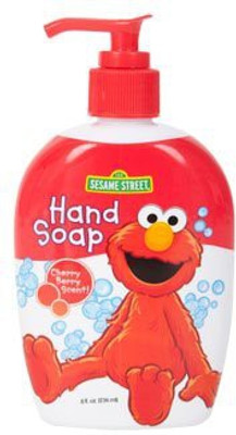 

Sesame Street elmo cherry-berry scented liquid hand soap(240 ml, Pump Dispenser)