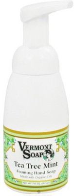 

Vermont Soapworks foaming hand soap tea tree mint(210 ml, Pump Dispenser)