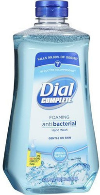 

Dial complete spring water foaming antibacterial hand wash refill, 32(960 ml, Bottle)