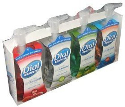 

Dial complete foaming anti-bacterial hand wash variety 4-pack - 7.5 each(225 ml, Pump Dispenser, Pack of 4)