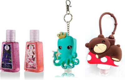 

Blooms Berry Octopus and Teddy holder with Fresh Blooms, Spring Fizz(60 ml, Bottle, Pack of 4)