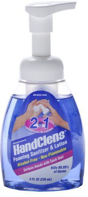 

Woodwards woodward's handclens 2-in-1 foaming sanitizer & lotion 236ml/8(240 ml, Pump Dispenser)