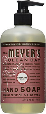 

Mrs Meyers Clean Day liquid hand soap rosemary(375 ml, Pump Dispenser)